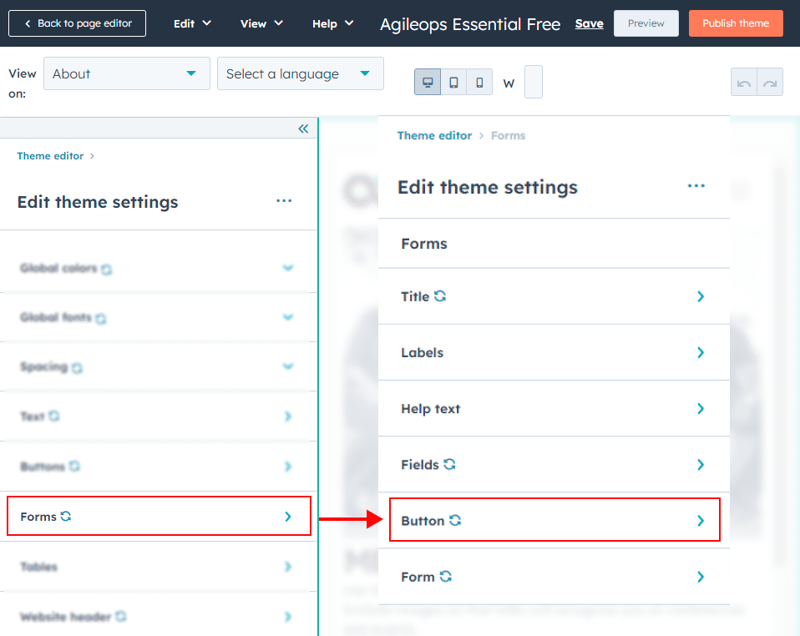 HubSpot - change border colors HubSpot - change border colors