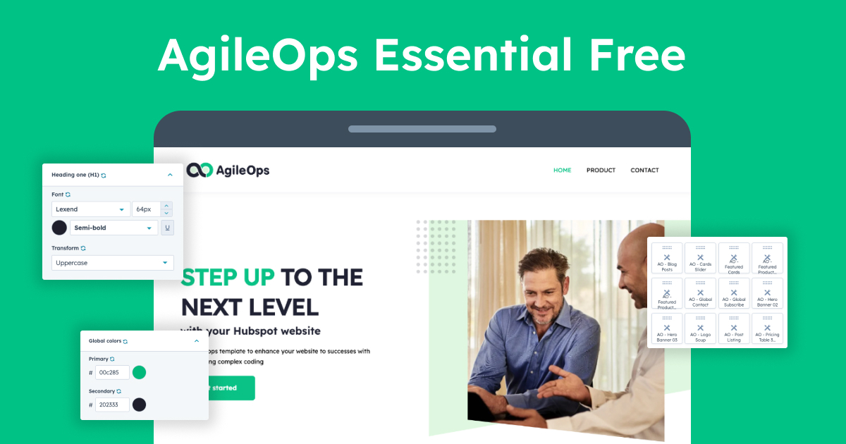 AgileOps - AgileOps Essential Free theme for HubSpot